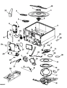 Tube / Components parts for  Dishwasher DD605IH-88470A from AppliancePartsPros.com