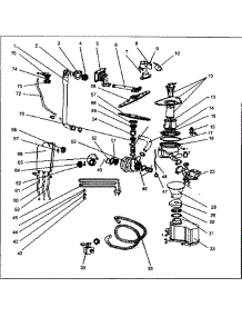 Pump Assy parts for Danby Dishwasher DDW1802BL from AppliancePartsPros.com
