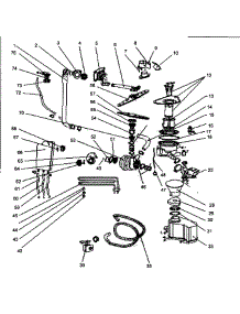 Pump Assy parts for Danby Dishwasher DDW1802W from AppliancePartsPros.com