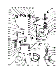 Pump Section parts for Danby Dishwasher DDW1899WP from AppliancePartsPros.com