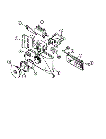 Rinse Aid And Soap Dispenser parts for Amana Dishwasher DDW361RAW-PDDW361RAW0 from AppliancePartsPros.com