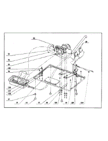Base Plate parts for Danby Dishwasher DDW399W from AppliancePartsPros.com