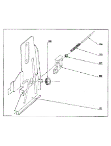Right Bracing Bar parts for Danby Dishwasher DDW399W from AppliancePartsPros.com