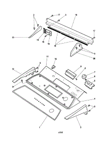 Control Housing parts for  Dryer DE08-96989 from AppliancePartsPros.com