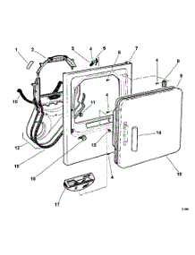Front Panel parts for  Dryer DE60FA-US1-96987 from AppliancePartsPros.com