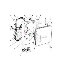 Front Panel parts for  Dryer DE60FA1 from AppliancePartsPros.com