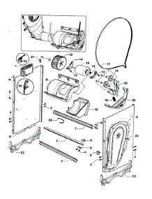 Motor Assy parts for  Dryer DE62T27DW2-96165-A from AppliancePartsPros.com