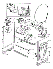 Motor Assy parts for  Dryer DE62T27GW1-96141A from AppliancePartsPros.com