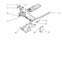 Gas Valve And Burner parts for  Dryer DG04-US5 from AppliancePartsPros.com