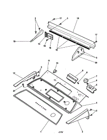 Control Housing parts for  Dryer DG05-US0 from AppliancePartsPros.com