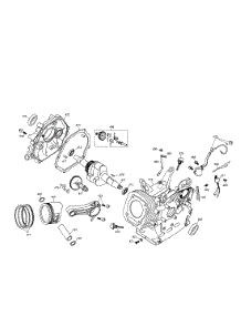 Crankshaft / Cover parts for Dewalt Generator DG3000 TYPE 1 from AppliancePartsPros.com