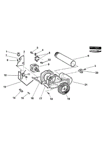 Motor parts for  Dryer DG60FA2-96979 from AppliancePartsPros.com
