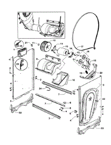 Motor Assy parts for  Dryer DG62T27CW2-96170-A from AppliancePartsPros.com
