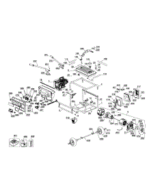 Frame Assy parts for Dewalt Generator DG6300B from AppliancePartsPros.com