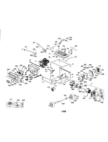 Engine / Fuel Tank / Alternator parts for Dewalt Generator DG6300B TYPE 1 from AppliancePartsPros.com