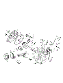 Crankshaft / Crankcase parts for Dewalt Generator DG6300B TYPE 1 from AppliancePartsPros.com
