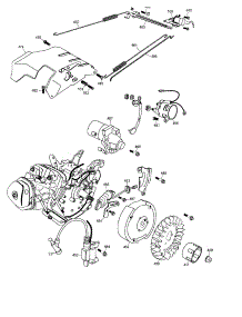 Motor / Fan / Contactor parts for Dewalt Generator DG6300B TYPE 1 from AppliancePartsPros.com