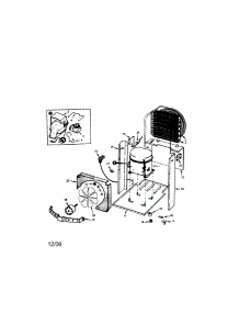 System And Chassis parts for Amana Dehumidifier DH15J4 9F03A from AppliancePartsPros.com