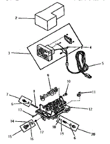 70364 Control Module parts for Speed Queen Trash Compactor DK5060 from AppliancePartsPros.com