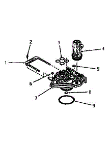 70393 Tank Adapter Module parts for Speed Queen Trash Compactor DK5060 from AppliancePartsPros.com