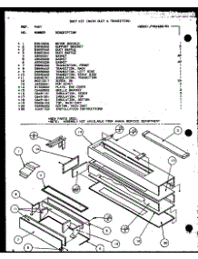 Duct Kit (Main Duct & Transition) (Mdk01 / P9846801rx) parts for Amana Heating Cooling Combined Unit DK9001/P6175203R from AppliancePartsPros.com