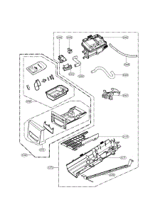 Panel Drawer And Guide Assy Parts parts for Lg Dryer DLEX3001P from AppliancePartsPros.com