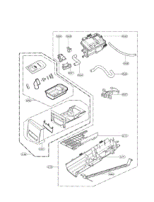 Drawer Panel Parts parts for Lg Dryer DLEX3370W/00 from AppliancePartsPros.com