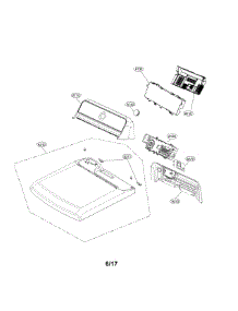 Control And Plate Parts parts for Lg Dryer DLEX7600WE/00 from AppliancePartsPros.com