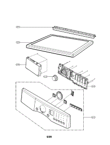 Control Panel And Plate Parts parts for Lg Dryer DLG1320W from AppliancePartsPros.com