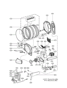 Drum And Motor Parts parts for Lg Dryer DLG1320W from AppliancePartsPros.com