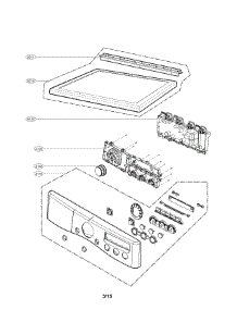 Control Panel Parts parts for Lg Dryer DLG3171W/00 from AppliancePartsPros.com