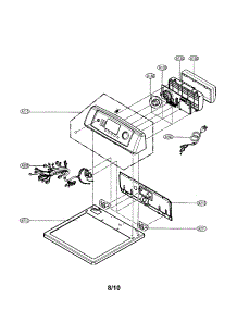 Control Panel / Plate parts for Lg Dryer DLG6952W from AppliancePartsPros.com