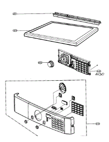 Panel Assy parts for Lg Dryer DLG9588WM from AppliancePartsPros.com