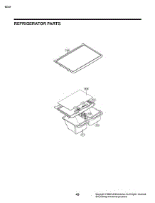 Refrigerator Parts parts for Lg Dryer DLGX4201B/00 from AppliancePartsPros.com