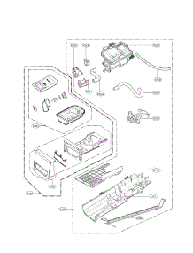 Panel Drawer Parts parts for Lg Dryer DLGX4271V/00 from AppliancePartsPros.com
