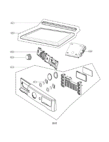 Control Panel Parts parts for Lg Dryer DLGX8101V/00 from AppliancePartsPros.com