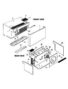 Non-Functional Replacement Parts parts for Icp Heating Cooling Combined Unit DMA09R34S from AppliancePartsPros.com