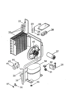 Evaporator Coil parts for Delonghi Dehumidifier DN40UL from AppliancePartsPros.com