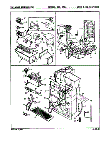 Water & Ice Dispenser parts for Admiral Top-Mount Refrigerator DNT22K9A/9A97A from AppliancePartsPros.com