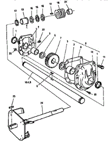Gear Box Assembly parts for Signature Gas Snowblower DP-826-E from AppliancePartsPros.com