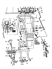 Upper Handle Assembly parts for Noma Gas Snowblower DP826E585317 from AppliancePartsPros.com