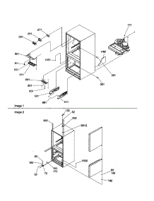 Covers, Hinges / Light Covers parts for Amana Bottom-Mount Refrigerator DRB1801AC-PDRB1801AC0 from AppliancePartsPros.com