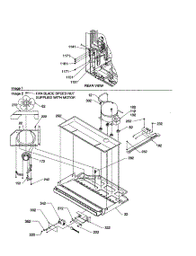 Machine Compartment parts for Amana Bottom-Mount Refrigerator DRB1801AC-PDRB1801AC0 from AppliancePartsPros.com