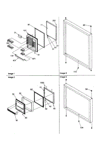 Door Assembly parts for Amana Bottom-Mount Refrigerator DRB1801AC-PDRB1801AC0 from AppliancePartsPros.com