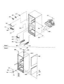 Covers, Hinges And Light Covers parts for Amana Bottom-Mount Refrigerator DRB1802AC-PDRB1802AC0 from AppliancePartsPros.com
