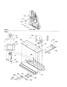 Machine Compartment parts for Amana Bottom-Mount Refrigerator DRB1802AC-PDRB1802AC0 from AppliancePartsPros.com