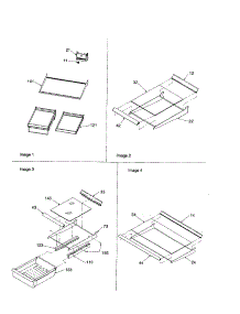 Refrig. Feature, Shelf / Meatkeeper parts for Amana Bottom-Mount Refrigerator DRB1802AW-PDRB1802AW0 from AppliancePartsPros.com