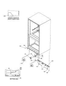 Insulation And Roller parts for Amana Bottom-Mount Refrigerator DRB1802AW-PDRB1802AW0 from AppliancePartsPros.com