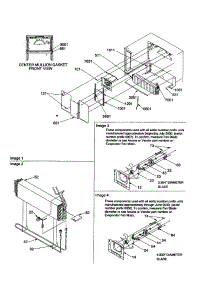 Evaporator / Evaporator Fan Motor parts for Amana Top-Mount Refrigerator DRT1802AC-PDRT1802AC0 from AppliancePartsPros.com