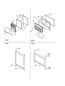 Door Assembly parts for Amana Top-Mount Refrigerator DRT2102AC-PDRT2102AC0 from AppliancePartsPros.com
